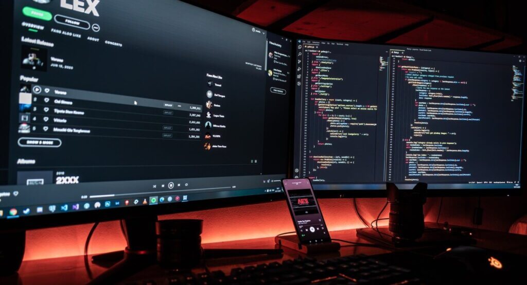 Martin Ivison - 3 - Screen with Code